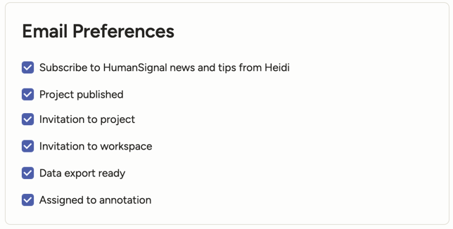 Image of email options